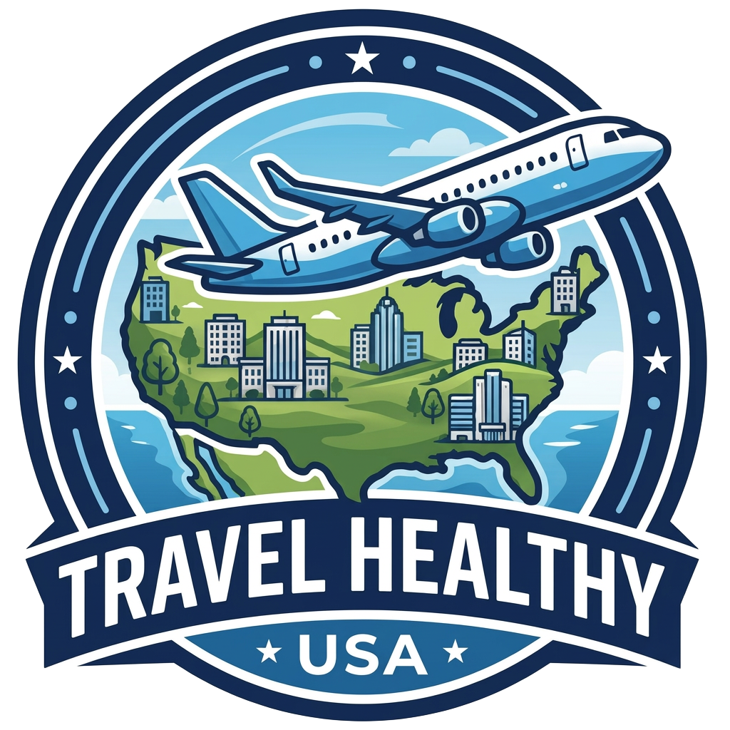Travel Healthy USA logo